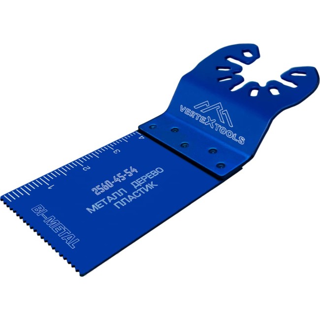Биметаллическая быстросъемная прямая универсальная насадка пильная vertextools 2560-45-54 Биметаллическая быстросъемная прямая универсальная насадка пильная vertextools 2560-45-54