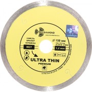 Сплошной ультратонкий отрезной алмазный диск TRIO-DIAMOND UTW503 Сплошной ультратонкий отрезной алмазный диск TRIO-DIAMOND UTW503