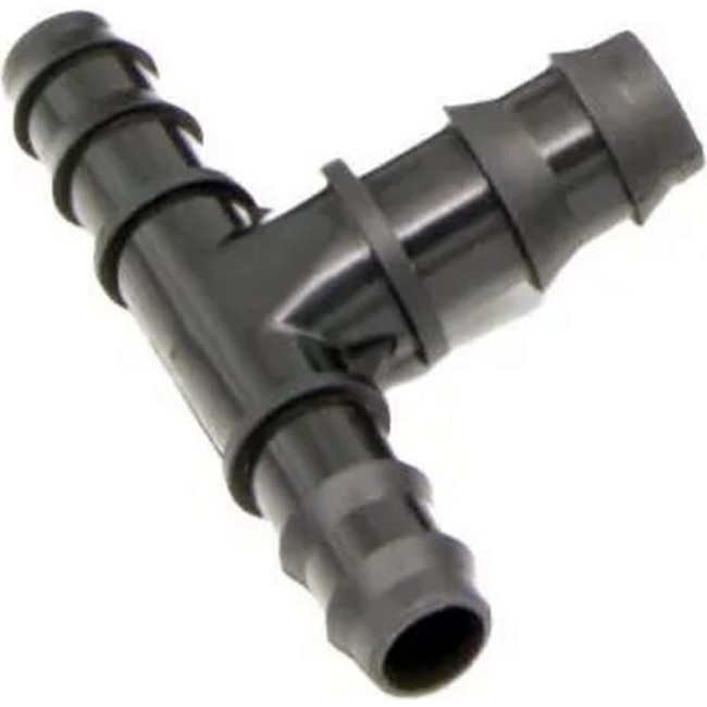 Тройник для ПНД трубки 16 мм TUBOFLEX TFтройник16х19х16-10