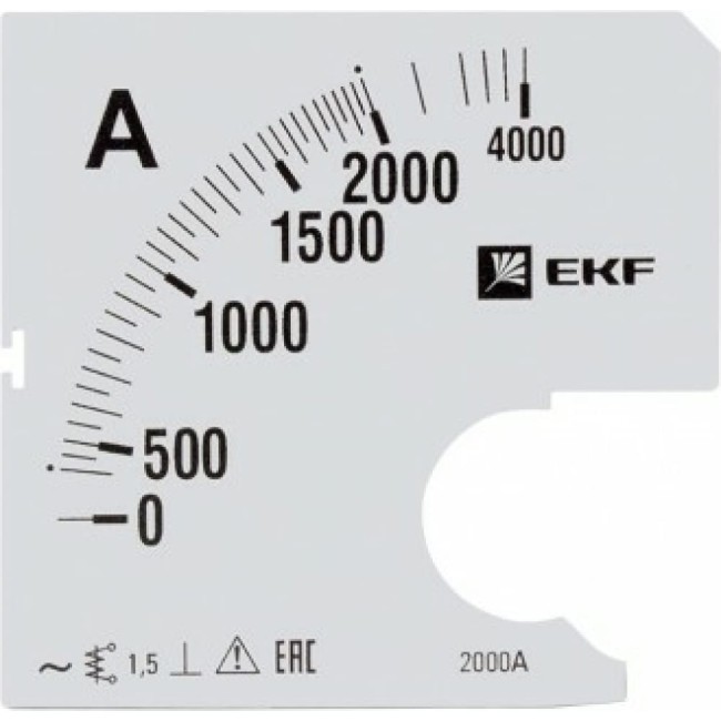 Сменная шкала для A961 EKF SQs-a961-2000