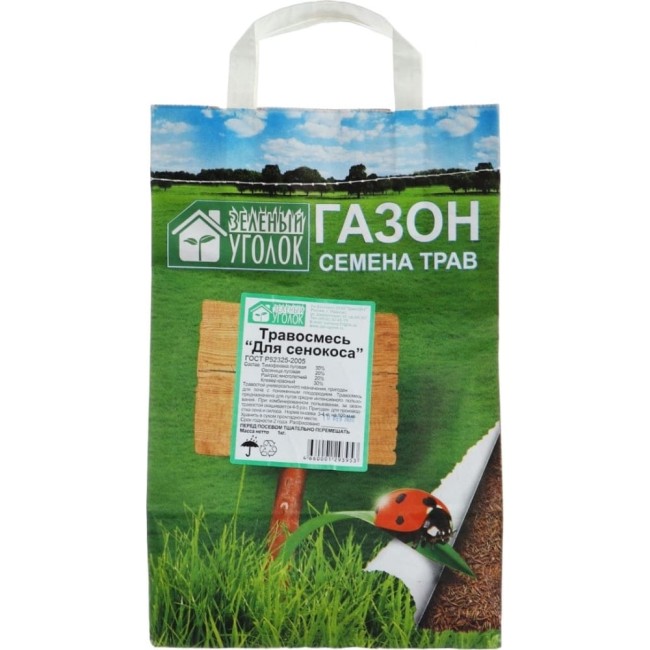 Семена газона Зеленый уголок Травосмесь Гном Стандарт 20673