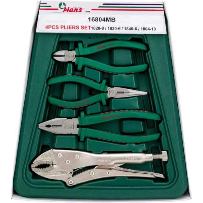 Набор губцевого инструмента HANS 16804MB