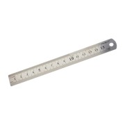 Двухсторонняя металлическая линейка РемоКолор 15-6-015