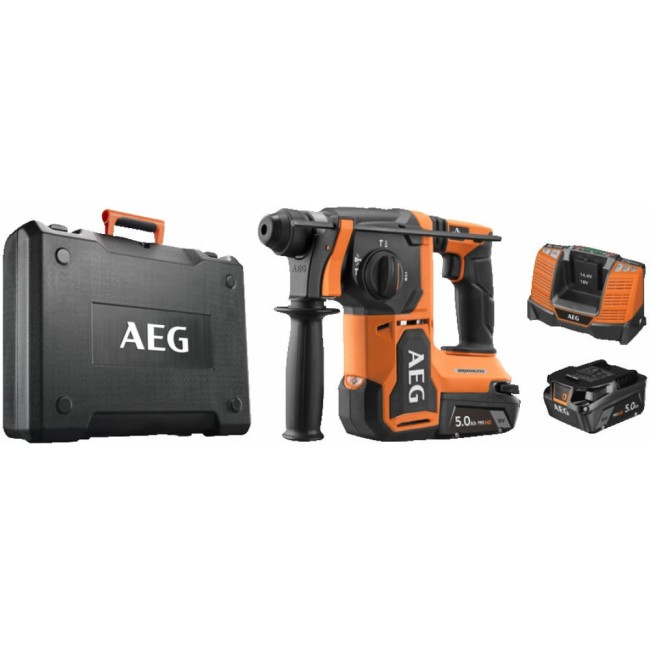 Бесщеточный перфоратор AEG BBH18BL2-502C SDS+, 18В 4935492343