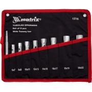 Набор трубчатых ключей MATRIX 13725 Набор трубчатых ключей MATRIX 13725