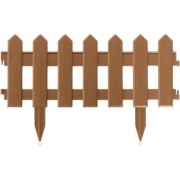 Садовое ограждение МАСТЕРСАД ПЛСД-корич