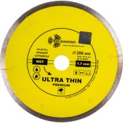 Сплошной ултратонкий отрезной алмазный диск TRIO-DIAMOND hot press UTW505 Сплошной ултратонкий отрезной алмазный диск TRIO-DIAMOND hot press UTW505