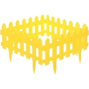Садовое ограждение МАСТЕРСАД ПЛСД-желт