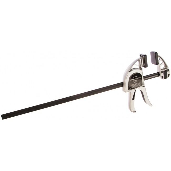 Усиленная быстрозажимная струбцина для работы одной рукой WOODWORK LL-18A