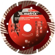 Отрезной сегментный алмазный диск MATRIX PROFESSIONAL 73154 Отрезной сегментный алмазный диск MATRIX PROFESSIONAL 73154