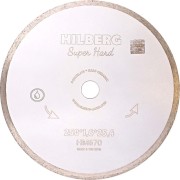 Отрезной диск алмазный Hilberg Super Hard 250х25.4 мм, сплошной HM670 Отрезной диск алмазный Hilberg Super Hard 250х25.4 мм, сплошной HM670