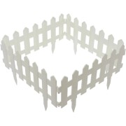 Садовое ограждение МАСТЕРСАД ПЛСД-бел