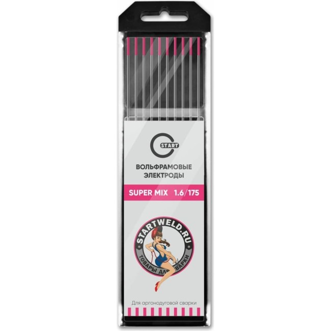 Вольфрамовые электроды Start SUPER MIX WE16175U