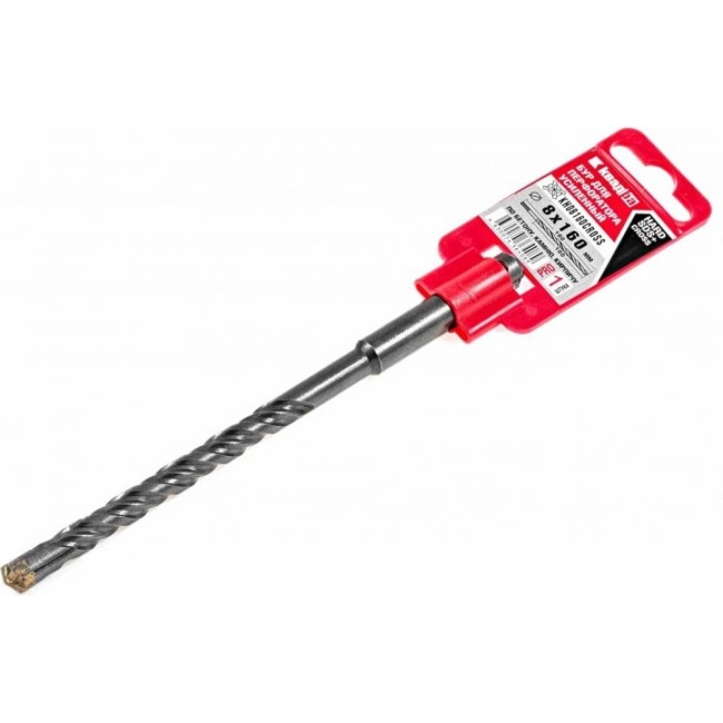 Бур sds-plus по бетону КВАДРА CROSS Hard KH08160CROSS