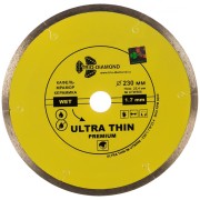 Сплошной ультратонкий отрезной алмазный диск TRIO-DIAMOND hot press UTW506 Сплошной ультратонкий отрезной алмазный диск TRIO-DIAMOND hot press UTW506