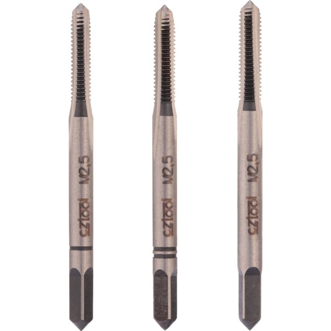 Набор метчиков Bucovice Tools 115CrV3 110025-3