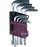 Набор торцевых шестигранных коротких ключей THORVIK HKSB10S 53064 Набор торцевых шестигранных коротких ключей THORVIK HKSB10S 53064