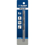 Сверло по металлу ЗУБР Проф-В 29621-6.8 Сверло по металлу ЗУБР Проф-В 29621-6.8