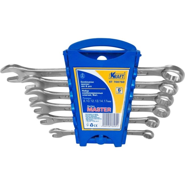 Комбинированный ключ KRAFT Master 700760