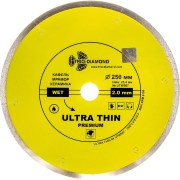 Сплошной ультратонкий отрезной алмазный диск TRIO-DIAMOND hot press UTW507 Сплошной ультратонкий отрезной алмазный диск TRIO-DIAMOND hot press UTW507