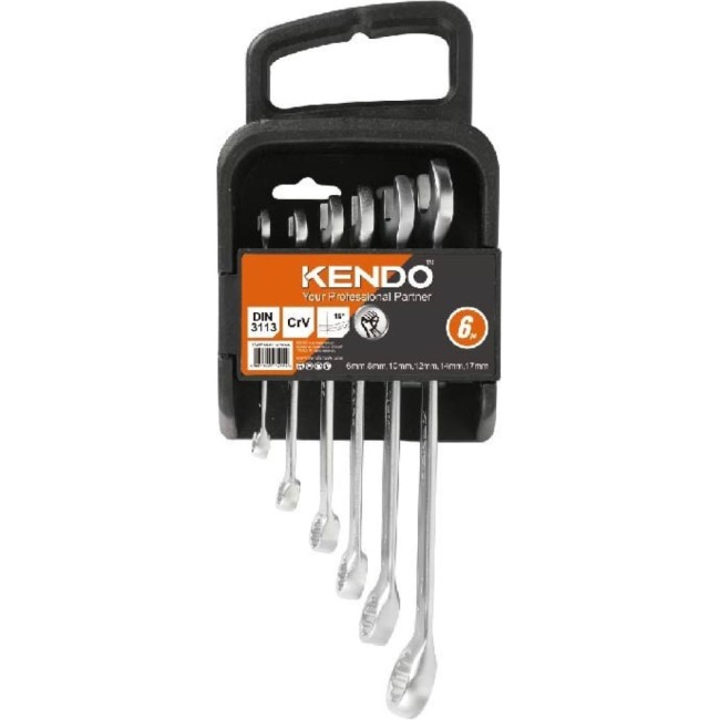 Набор комбинированных ключей KENDO 15412