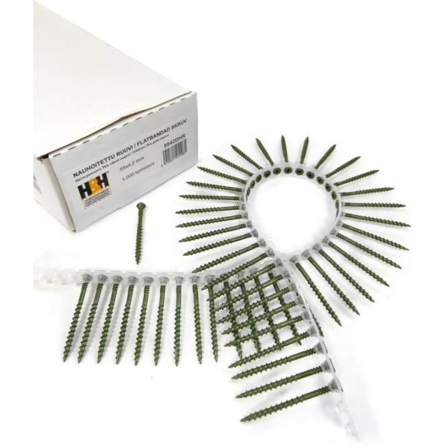 Ленточные саморезы H&H PH2 4.2x55 мм 1000 шт арт.5542DHR