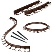 Садовый пластиковый бордюр ГеоПластБорд GPB78.08.32.Br