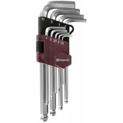 Набор торцевых шестигранных ключей THORVIK HKB9S 53075 Набор торцевых шестигранных ключей THORVIK HKB9S 53075