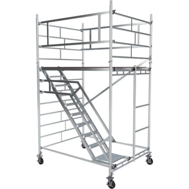 Модульная алюминиевая вышка MEGAL ВМА 1400Л/4 4687201843115