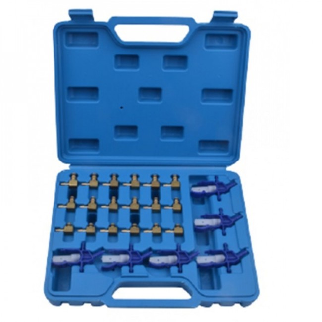 Набор адаптеров для тестера обратки дизельных форсунок системы Common Rail Rockforce RF-40110124(15366)