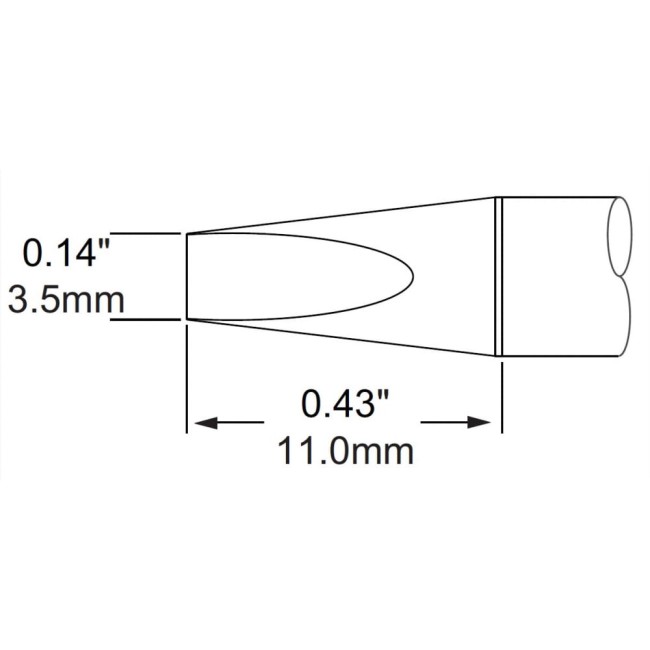 Картридж-наконечник для MFR-H1 METCAL SCP-CH35