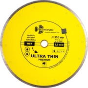 Сплошной ультратонкий отрезной алмазный диск TRIO-DIAMOND hot press UTW509 Сплошной ультратонкий отрезной алмазный диск TRIO-DIAMOND hot press UTW509
