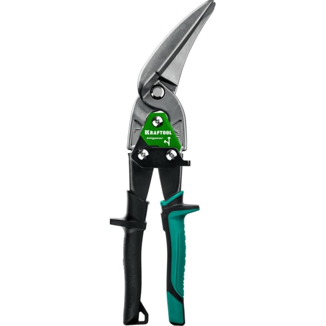 Удлиненные левые ножницы по металлу KRAFTOOL Alligator 2328-LL