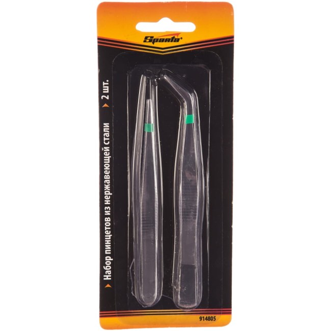 Набор пинцетов SPARTA 914805
