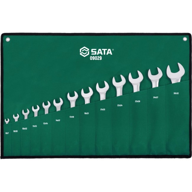 Набор рожковых ключей Sata Metric S09029