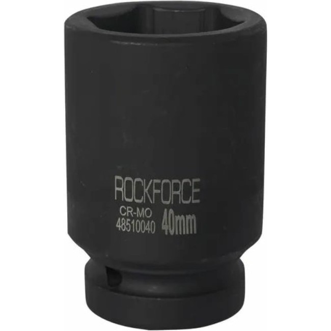 Ударная шестигранная удлиненная головка торцевая Rockforce RF-48510040
