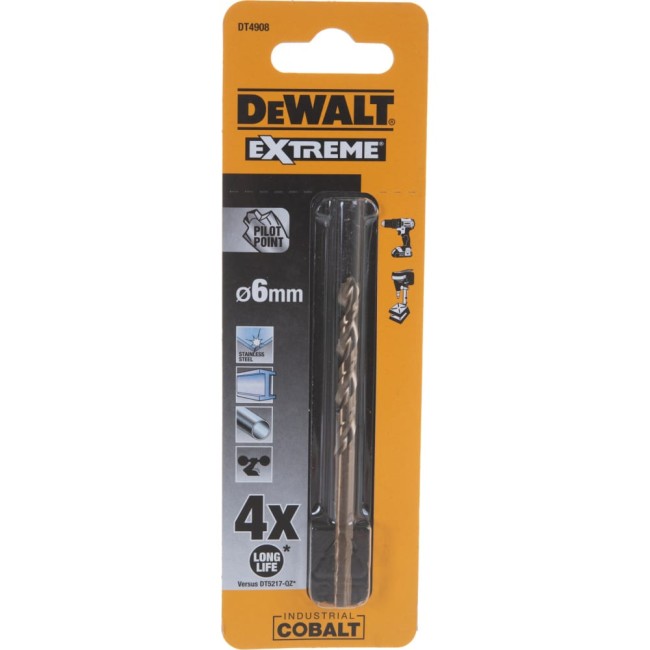 Сверло по металлу Dewalt DT4908 COBALT