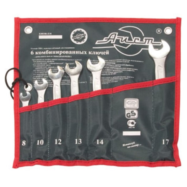 Набор комбинированных ключей AIST 0011206AX-M 00-00009292