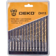 Набор сверл DEKO DH13 065-0538 Набор сверл DEKO DH13 065-0538