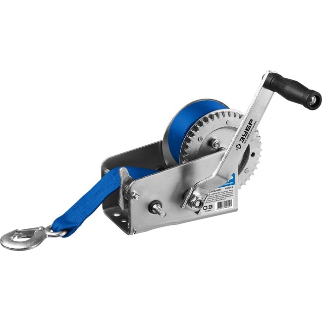 Стационарная лебедка ЗУБР ЭКСПЕРТ 43115-0.9