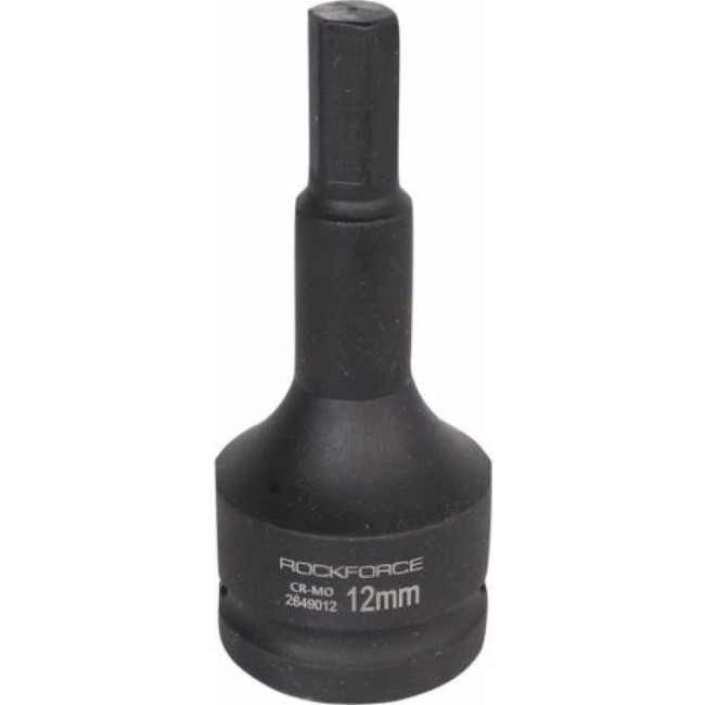 Торцевая ударная удлиненная шестигранная головка-бита Rockforce RF-2649012