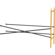 Дополнительная полусекция фасадных лесов РИНСТРОЙ ЛРСП-250 4610043591524