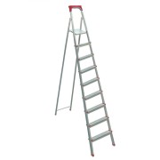 Девятиступенчатая стальная стремянка Biber 98109 тов-049515 Девятиступенчатая стальная стремянка Biber 98109 тов-049515