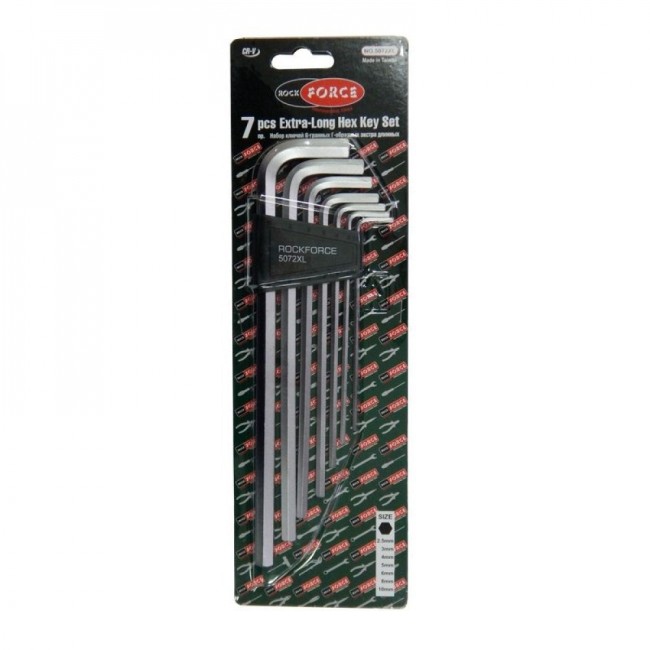 Набор шестигранных ключей Rockforce RF-5072XL(5704)