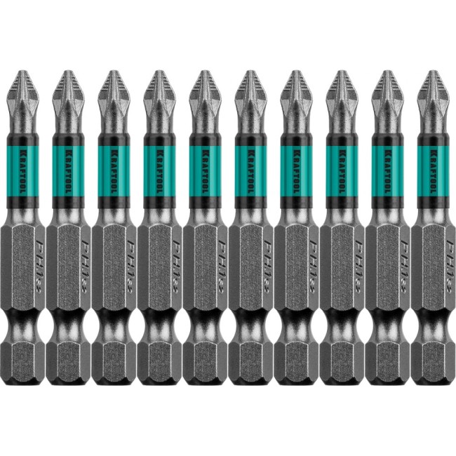 Профессиональные биты для шуруповерта KRAFTOOL 26124-1-50-10