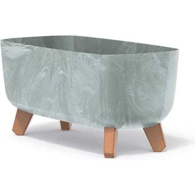 Кашпо Prosperplast DGCL400E 422U на ножк GRACIA CASE BETON EFFECT 067373