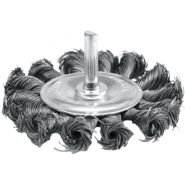 Круговая крученая щетка-крацовка VOREL 06993