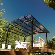 Беседка для дачи ООО Технограни F120/2S/L/7024