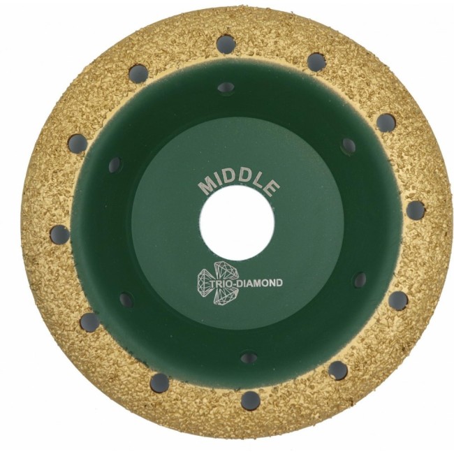 Круглая шлифовальная чашка по дереву TRIO-DIAMOND Grand 390104