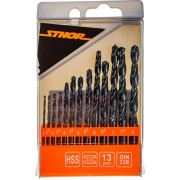 Набор сверл по металлу STHOR 22180 Набор сверл по металлу STHOR 22180